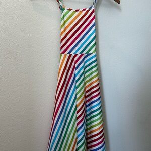 Colorful Striped Dress